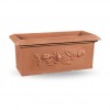 Rectangular SCALLOPED flower-box, VECA