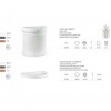 RIBBED wall vase, VECA