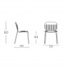 Sedia SI-SI Barcode, Scab Design