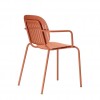 SI-SI Barcode chair with armrests, Scab Design