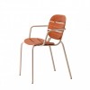 SI-SI Wood chair with armrests, Scab Design