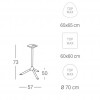 TRIPE' tilting table base, Scab Design