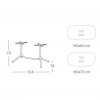 DOUBLE TRIPE' table base, Scab Design