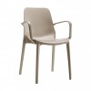 GINEVRA GO GREEN chair with armrests, Scab Design