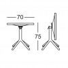 ECO tilting table with smooth top, Scab Design