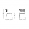 LISA FILO' chair, Scab Design