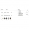 Piani per basamento Tiffany XL, Scab Design