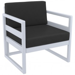 Cuscino Per Veranda Nautica MyVorrei 2 Cuscini Schienale E Seduta Per Poltrona Per Uso Esterno Nautico E Giardini 80x120cm Spessore Cm 10, Sfoderabile Con Chiusura A Lampo, Fodera Poliestere 100 Cuscini Rotondi - 5