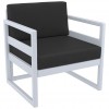 Backrest cushion for MYKONOS LOUNGE line, Siesta Exclusive