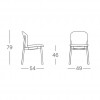 Sedia NATURAL FINN, Scab Design