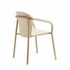 Poltrona FINN METAL WOOD, Scab Design