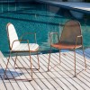 Sedia SILVA, Crema Outdoor
