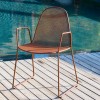 Sedia SILVA, Crema Outdoor