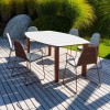 Sedia SILVA, Crema Outdoor