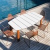 SILENO table, Crema Outdoor