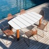 Tavolo SILENO, Crema Outdoor