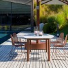 SILENO table, Crema Outdoor