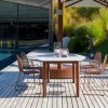 Tavolo SILENO, Crema Outdoor