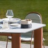 SILENO table, Crema Outdoor