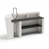MARVY bar counter (corner) with light, LYXO