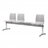 ALICE fireproof waiting bench with shelf, Scab Design