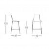 ZEBRA POP stool, Scab Design