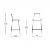 ZEBRA POP stool, Scab Design