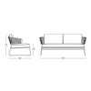 LISA SOFA FILO', Scab Design