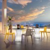 DOT table leg with light, LYXO