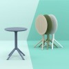 SKY FOLDING TABLE Ø60, Siesta Exclusive