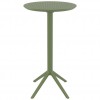 SKY FOLDING BAR TABLE Ø60, Siesta Exclusive