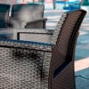 Salotto 4 posti VENEZIA, B:Rattan, BICA (pallet completo)