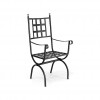 IMPERO armchair, GAIA Ferro Forgiato