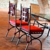 IMPERO armchair, GAIA Ferro Forgiato