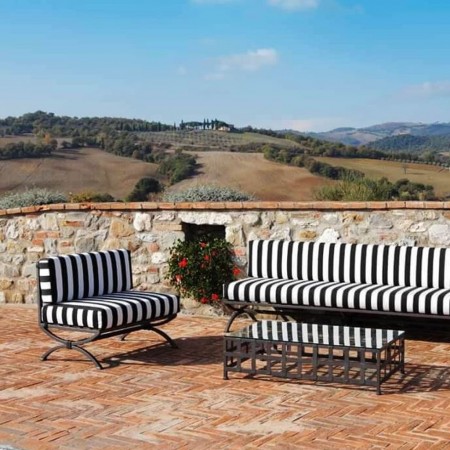 Poltrona SIENA, GAIA Ferro Forgiato