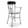 CAMILLA armchair, GAIA Ferro Forgiato
