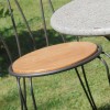 CAMILLA armchair, GAIA Ferro Forgiato