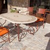 VIOLETTA chair, GAIA Ferro Forgiato