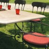 BALDOVINO table bases, GAIA Ferro Forgiato