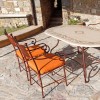 Cushions for BALDOVINO collection, GAIA Ferro Forgiato