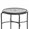 CAMILLO stool, GAIA Ferro Forgiato