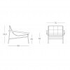 DRESS_CODE Glam outdoor armchair, Scab Design
