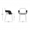 Poltrona imbottita HUG, Scab Design
