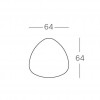 Table tops for Nemo, Domino, Tiffany, Atomo, Rhino and Cross bases, Scab Design