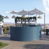 Bancone bar modulare HANGAR 60, LYXO