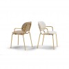 SI-SI Bold chair with armrests, Scab Design