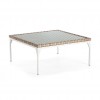 Coffee table with glass 95x95, Brafta collection, Skyline Design