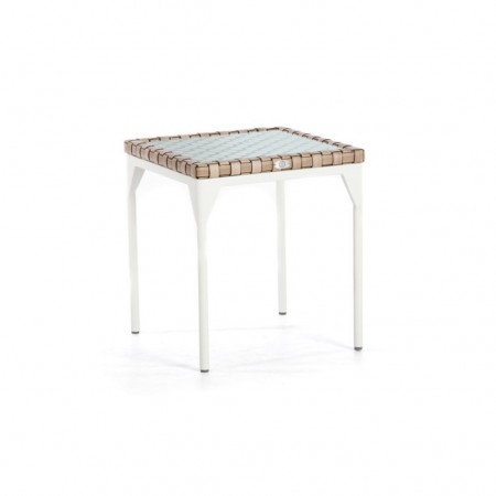 Side table with glass Brafta collection, Skyline Design