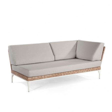 Sofa terminale sinistro Brafta collection, Skyline Design