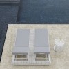 Dynasty collection double sunbed, Skyline Design